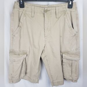 Urban Pipeline Cargo Shorts Khaki Sz 30